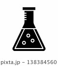 Flask icon vector image. Suitable for mobile application web application and print media. 138384560