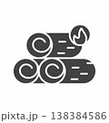 Firewood icon. Suitable for mobile apps, web apps and print media. 138384586