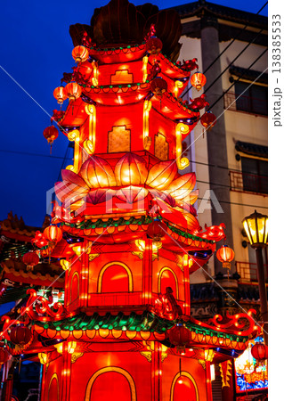 長崎ランタンフェスティバル2026新地中華街【長崎市】 長崎ランタンフェスティバル2026新地中華街【長崎市】 138385533