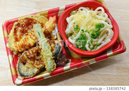 天丼うどんセット 138385742