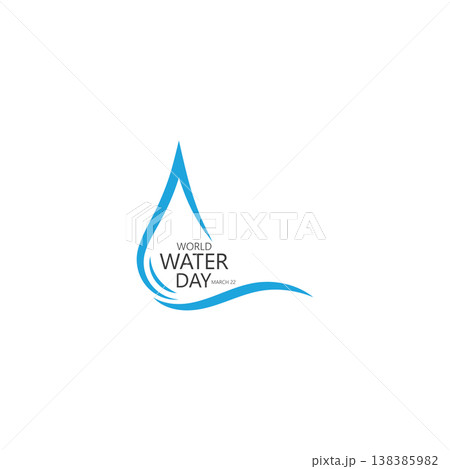 world water day logo design template world water day logo design template 138385982