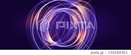 Glow Purple Light Ring, Neon Luminous Energy Circle with Bright Shine. Futuristic Motion Halo, Sci-Fi Portal Effect on Dark Background. AI Data Speedy Vortex Rings. Vector Illustration Glow Purple Light Ring, Neon Luminous Energy Circle with Bright Shine. Futuristic Motion Halo, Sci-Fi Portal Effect on Dark Background. AI Data Speedy Vortex Rings. Vector Illustration 138388361