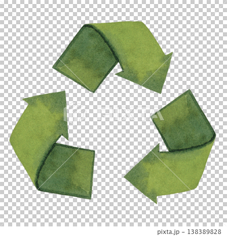 Recycling Symbol Illustration Eco Icon Recycling Symbol Illustration Eco Icon 138389828