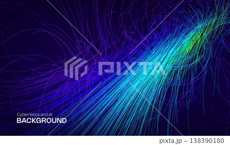 Digital technology ai abstract business blue background for future science and data banner concept. Network connection flow design for cyberspace and big data presentation. Digital technology ai abstract business blue background for future science and data banner concept. Network connection flow design for cyberspace and big data presentation. 138390180