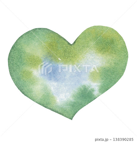 Green Heart Nature Concept Love Environment 138390285