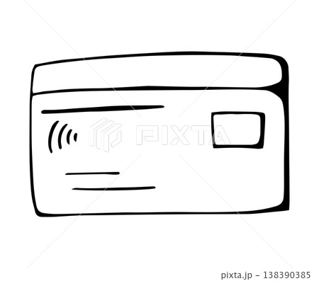 Hand Drawn Credit Card Payment Doodle Icon Banking Finance Transaction Illustration Hand Drawn Credit Card Payment Doodle Icon Banking Finance Transaction Illustration 138390385