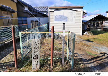 大和国　「高取城」城下町の様子と歴史的建造物 138390432