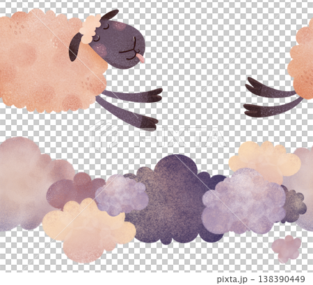 seamless, pattern, sheep 138390449