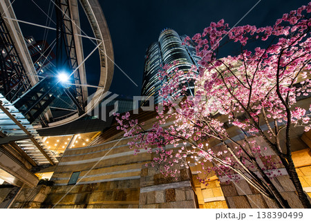 夜桜　～東京・六本木ヒルズ・25～ 138390499