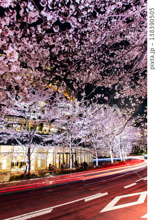 夜桜　～東京・東京ミッドタウン・4～ 138390505