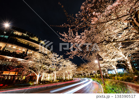 夜桜 ~東京・東京ミッドタウン・15~ 夜桜 ~東京・東京ミッドタウン・15~ 138390517