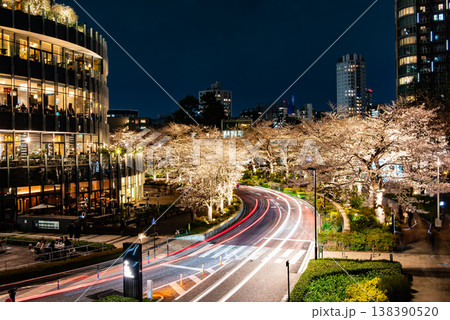 夜桜　～東京・東京ミッドタウン・17～ 138390520