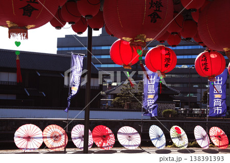 長崎市中心市街地の景観　出島界隈の風景 138391393