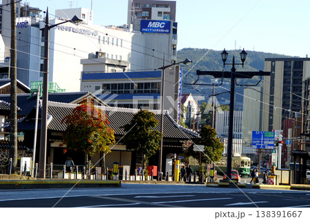 長崎市中心市街地の景観　出島界隈の風景 138391667