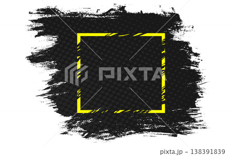 Vector black grunge banner. Vector brush stroke for background. Vector black grunge banner. Vector brush stroke for background. 138391839