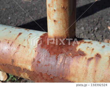 サビの芸術　侘び寂びを感じる　コピースペース　テクスチャ‐ 138392324