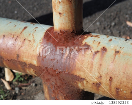 サビの芸術　侘び寂びを感じる　コピースペース　テクスチャ‐ 138392338