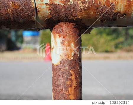 サビの芸術　侘び寂びを感じる　コピースペース　テクスチャ‐ 138392354