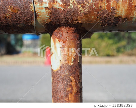 サビの芸術　侘び寂びを感じる　コピースペース　テクスチャ‐ 138392355