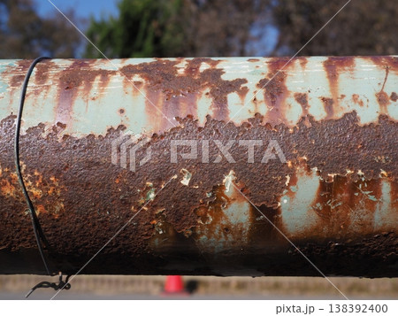 サビの芸術　侘び寂びを感じる　コピースペース　テクスチャ‐ 138392400