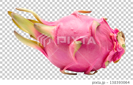 Dragon fruit illustration material 138393064