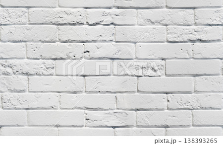 White brick wall. Seamless background pattern. White painted brickwall seamless texture. Seamless white background. White brick wall. Seamless background pattern. White painted brickwall seamless texture. Seamless white background. 138393265