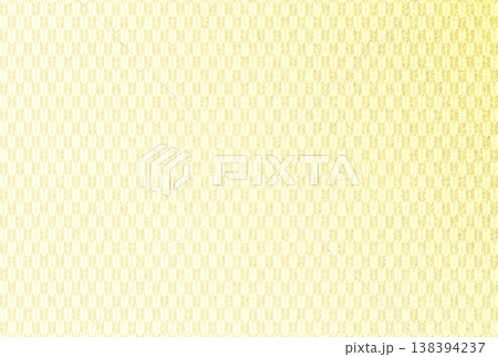 キラキラ輝く繊細な淡金色の模様に矢絣柄を重ねた背景画像11b キラキラ輝く繊細な淡金色の模様に矢絣柄を重ねた背景画像11b 138394237