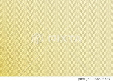 キラキラ輝く繊細な淡金色の模様に矢絣柄を重ねた背景画像8 キラキラ輝く繊細な淡金色の模様に矢絣柄を重ねた背景画像8 138394385