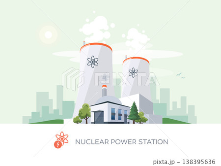 Nuclear Power Plant Nuclear Power Plant 138395636