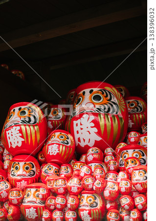 Daruma dolls in Katsuo Ji temple Daruma dolls in Katsuo Ji temple 138396032
