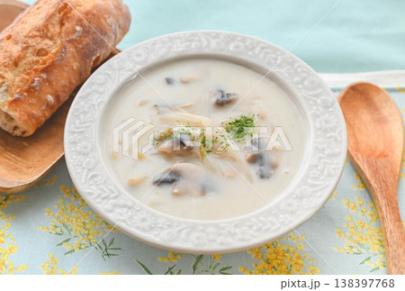 もやしとマッシュルームのシチュー 138397768