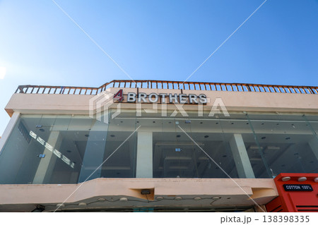 Egypt, Sharm el-Sheikh - September 27, 2025 Soho tourist area during the day. 4 Brothers Shop Editorial Egypt, Sharm el-Sheikh - September 27, 2025 Soho tourist area during the day. 4 Brothers Shop Editorial 138398335
