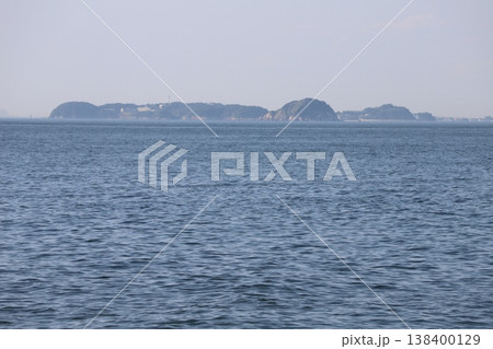 伊良湖岬（愛知県田原市）から見る篠島 138400129
