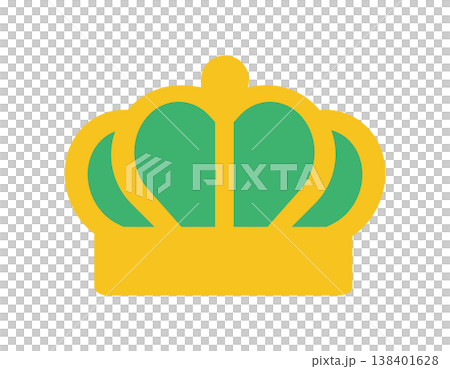 簡單的皇冠插畫 138401628