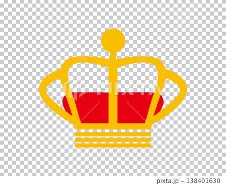 簡單的皇冠插畫 138401630
