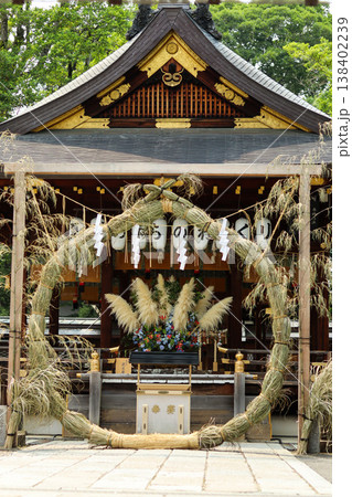 京都 神社 茅の輪くぐり 夏祭り Kyoto Shrine Ritual 京都 神社 茅の輪くぐり 夏祭り Kyoto Shrine Ritual 138402239