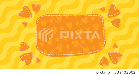 Abstract yellow summer wavy background. Summer gradient with fluid wave shapes. Vibrant summer orange and lemon horizontal backdrop for seasonal sales, beach party posters and web design. Abstract yellow summer wavy background. Summer gradient with fluid wave shapes. Vibrant summer orange and lemon horizontal backdrop for seasonal sales, beach party posters and web design. 138402902
