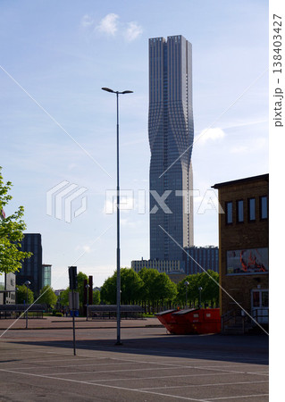 The tallest building in Scandinavia Karlatornet skycraper in Lindholmen, Gothenburg, Sweden The tallest building in Scandinavia Karlatornet skycraper in Lindholmen, Gothenburg, Sweden 138403427