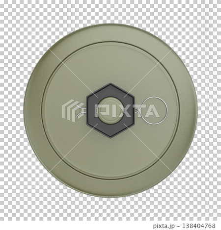 Blast land mine Blast land mine 138404768