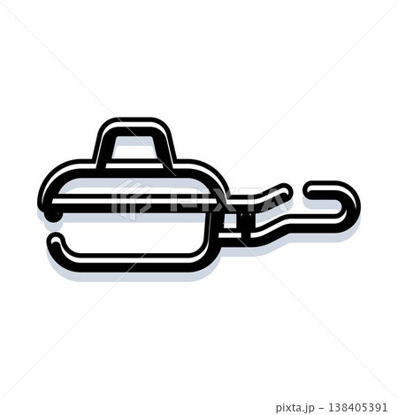 Camping pot lid gripper lifting cooking kitchen accessory 138405391