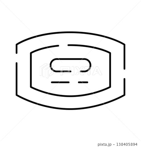 Bar of soap hygiene and cleaning icon design 138405894
