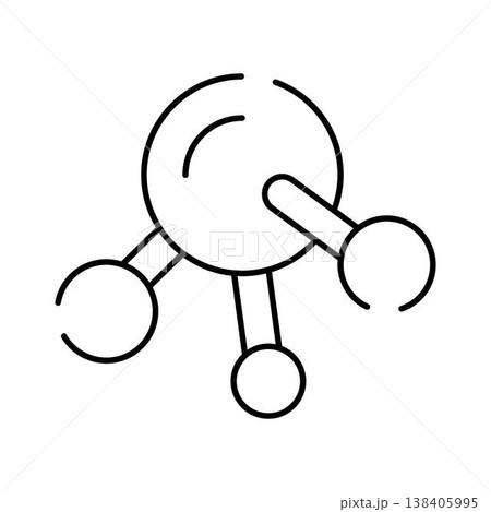 Atomic molecule structure representing science and research Atomic molecule structure representing science and research 138405995