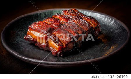 Modernist Roasted Cuy - Andean Guinea Pig Fine Dining 138406163