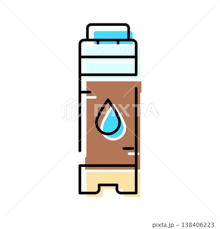 Water filter cartridge cleaning hydration icon Water filter cartridge cleaning hydration icon 138406223