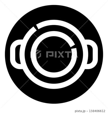 Black and white geometric logo icon design Black and white geometric logo icon design 138406612