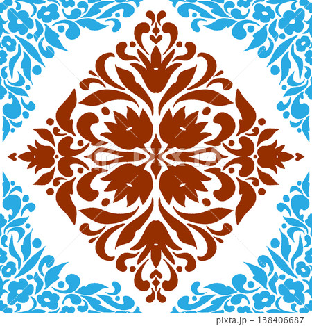 vintage background with ornate elegant abstract floral des vintage background with ornate elegant abstract floral des 138406687