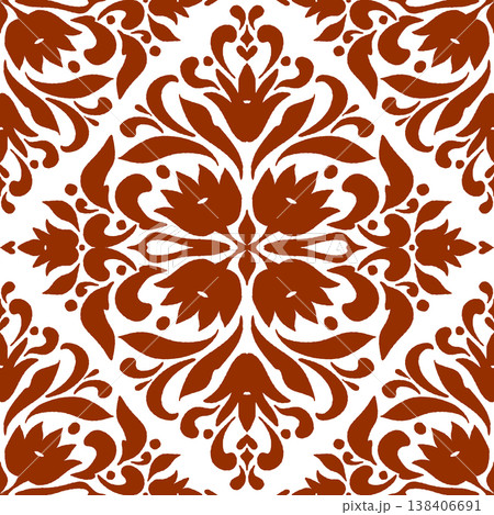 wallpaper in the style of baroque seamless wallpaper in the style of baroque seamless 138406691