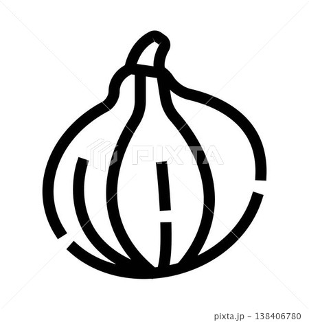 Pumpkin autumn food squash gourd black white icon Pumpkin autumn food squash gourd black white icon 138406780