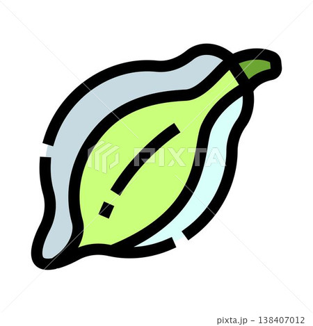 Green cardamom spice pod ingredient for cooking 138407012