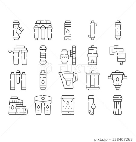 Water filtration systems and cartridges for purification Water filtration systems and cartridges for purification 138407265